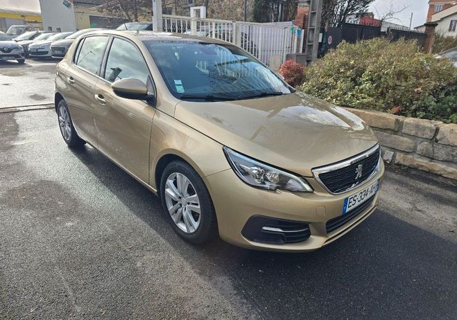 Peugeot 308 1.6l hdi 100ch GARANTIE phase 2 11-2017 Jaune de 2017