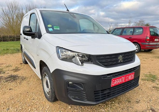 Peugeot Partner hdi 100 cv Asphalt 1�re main & 72000 kms Blanc de 2022