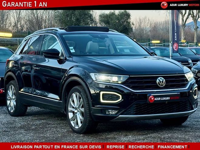 Volkswagen T Roc 2.0 TSI 190ch Carat 4Motion DSG7 NOIR de 2018