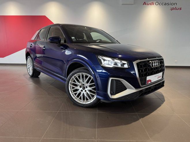 Audi Q2 35 TFSI 150 S tronic 7 S line Plus Bleu de 2021