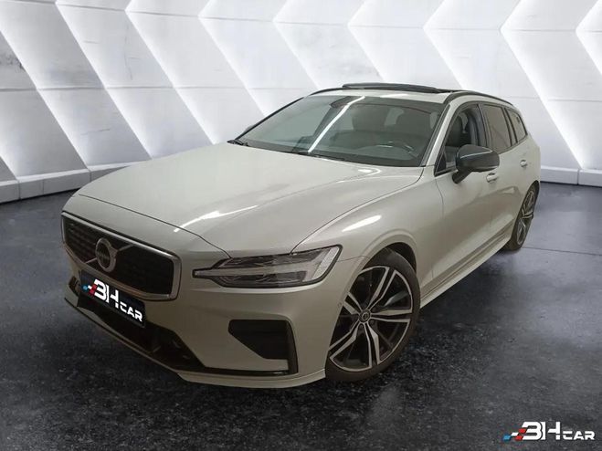 Volvo V60 D3 150 CH R-DESIGN BVA8 TOIT OUVRANT + C Blanc de 2020