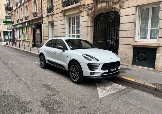 Porsche Macan 2.0 252CH- CUIR- CAMERA- ECHPP SPORT- PA Blanc de 2016
