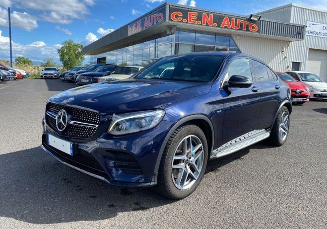 Mercedes GLC Coup� 350 E 211 116CH FASCINATION 4MATIC Bleu de 2017