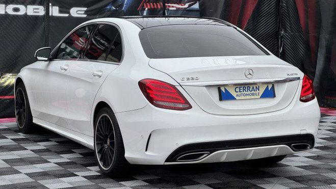 Mercedes Classe C 220 BLUETEC FASCINATION 7G-TRONIC PLUS Blanc de 2014