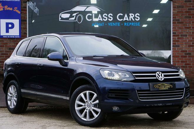 Volkswagen Touareg 3.0 CR TDi V6 AUTO PDC NAVI BI-XENON CRU Bleu M�tallis� de 
