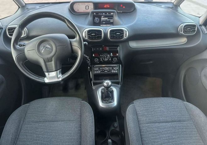 Citroen C3 Picasso 1.2l vti 1ere main 62 926 kms 2016 Gris de 2016