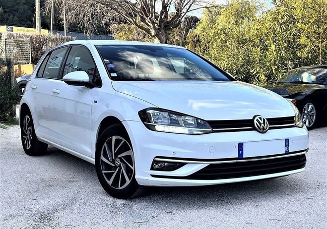 Volkswagen Golf VII 1.0 TSI 115CH CONFORTLINE DSG7 EURO6 Blanc de 2019