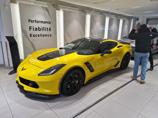 Chevrolet Corvette C7 Z06 Pack Performance Competition 1er  jaune de 2016