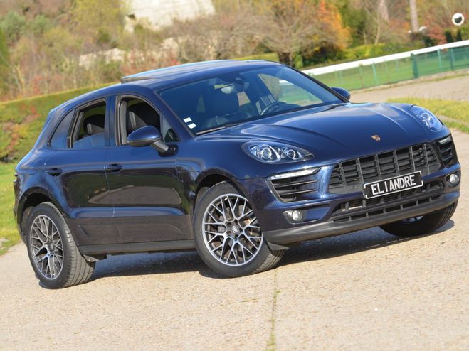 Porsche Macan 2.0 bleu nuit m�tallis� de 2017