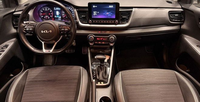 Kia Stonic 1.0 t-gdi 120 mhev hybrid gt line dct bv Blanc de 2021