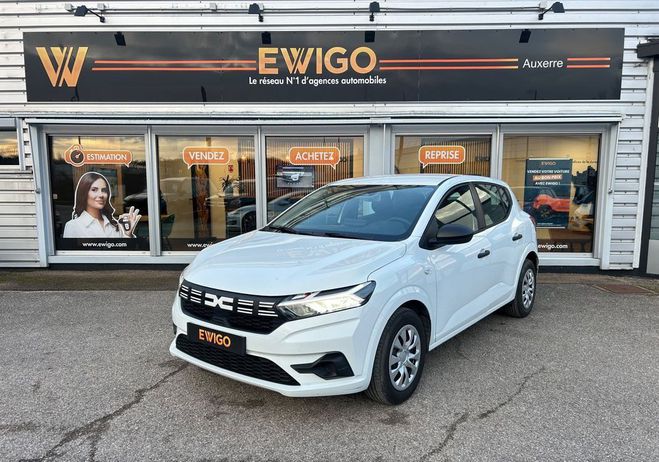 Dacia Sandero 1.0 eco gpl 100ch apple carplay radars d Blanc de 2024