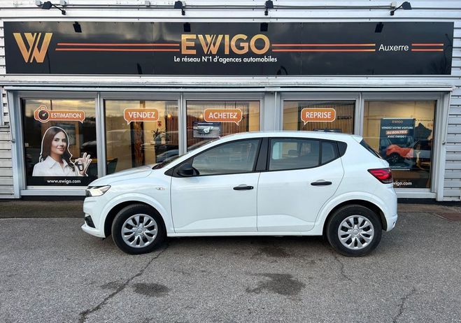 Dacia Sandero 1.0 eco gpl 100ch apple carplay radars d Blanc de 2024