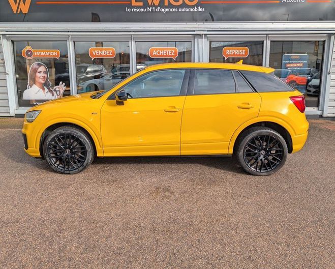 Audi Q2 1.4 35 tfsi 150ch s-line bva entretien s Jaune de 2018
