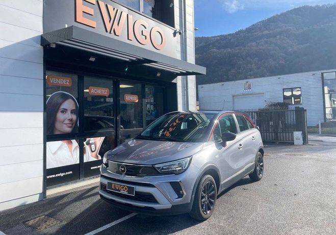Opel Crossland X 1.2 l 110ch camera de recul apple carpla Gris de 2021