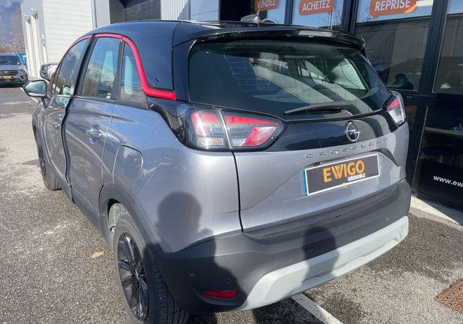 Opel Crossland X 1.2 l 110ch camera de recul apple carpla Gris de 2021