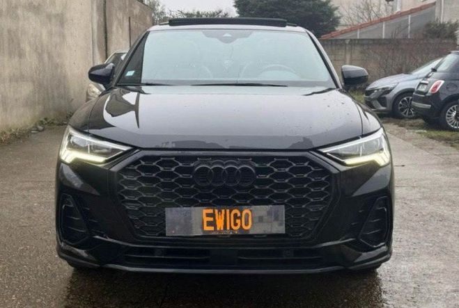 Audi Q3 Sportback 1.5 35 tfsi 150 mhev s-line bv Noir de 2020