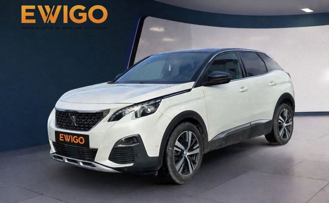 Peugeot 3008 2.0 bluehdi 180ch gt line eat8 Blanc de 2019