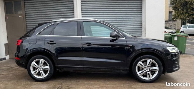 Audi Q3 1.4 tfsi 150 s-line s-tronic   cam�ra Noir de 2015