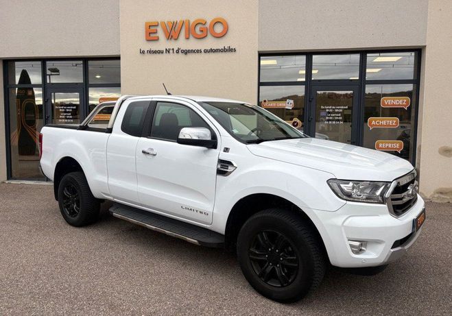 Cliquer pour voir la photo suivante Ford Ranger super cabine 2.0 tdci 213ch limited 4x4 Blanc de 2020