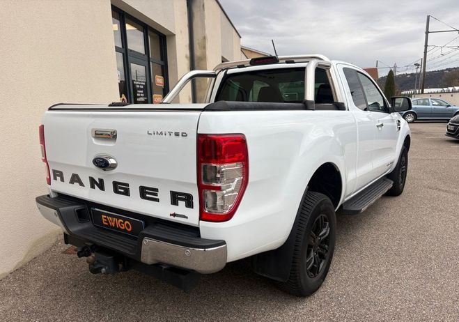 Ford Ranger super cabine 2.0 tdci 213ch limited 4x4  Blanc de 2020