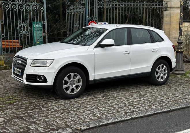 Cliquer pour voir la photo suivante Audi Q5 (2) 2.0 tdi 177 ambiente quattro carplay Blanc de 2013