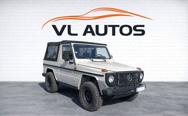 Cliquer pour voir la photo suivante Mercedes Classe G 230 GE Cabriolet 126 cv Année 1989 Blanc de 1989