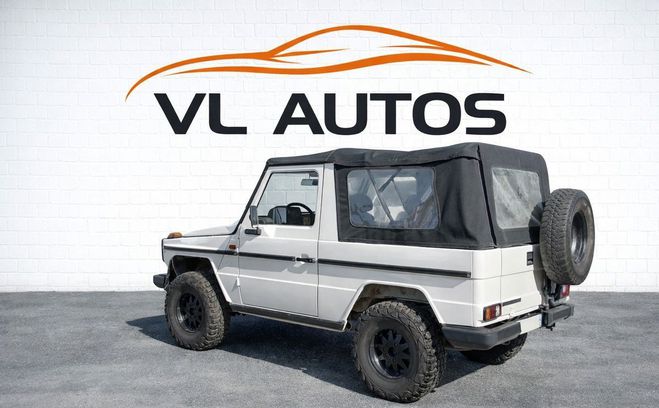 Mercedes Classe G 230 GE Cabriolet 126 cv Ann�e 1989 Blanc de 1989