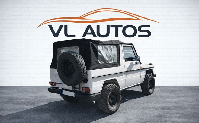 Mercedes Classe G 230 GE Cabriolet 126 cv Ann�e 1989 Blanc de 1989