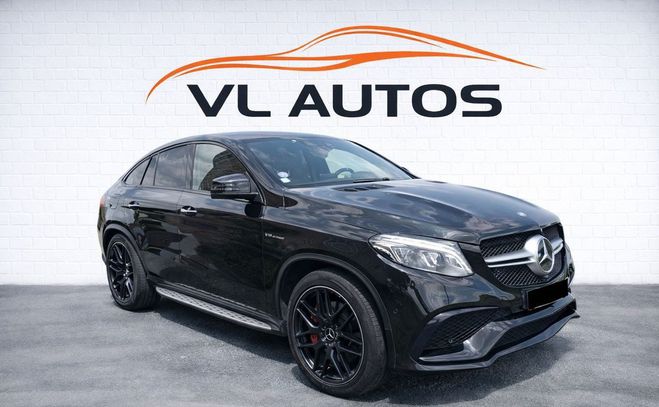 Mercedes GLE Coup� 63 AMG S 585 cv V8 Bi Turbo Ann�e  Noir de 2017