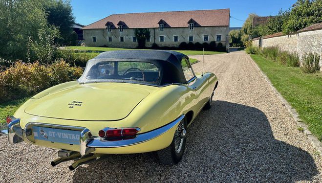 Jaguar E-Type e cabriolet 1968 Pale Primerose Yellow de 1968