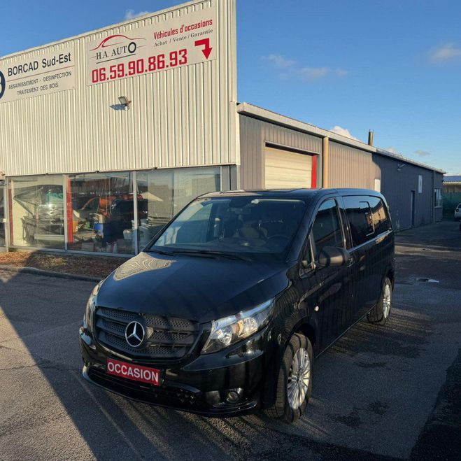 Mercedes Vito Mixto 116 CDI 164 BOITE AUTO 5 PLACES TV noire fonc�e m�t. de 2018