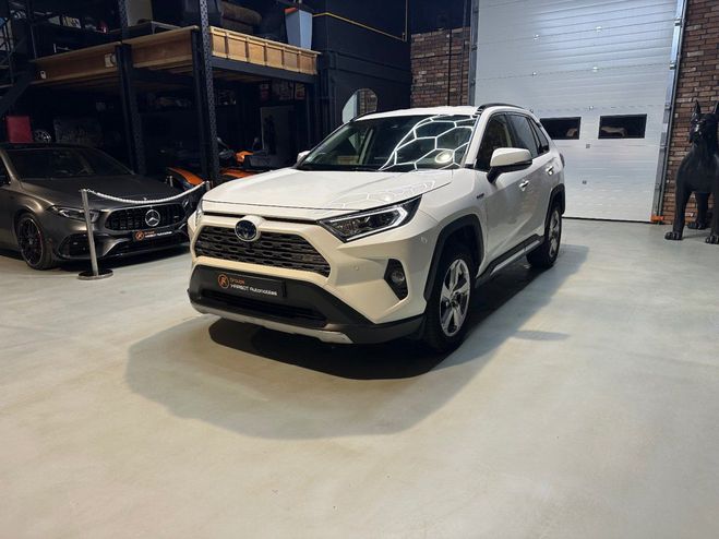 Toyota RAV 4 HYBRIDE MY20 218 ch 2WD Lounge TVA RECUP Blanc de 2020