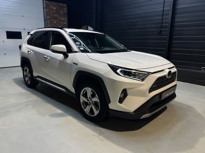 Toyota RAV 4 HYBRIDE MY20 218 ch 2WD Lounge TVA RECUP Blanc de 2020