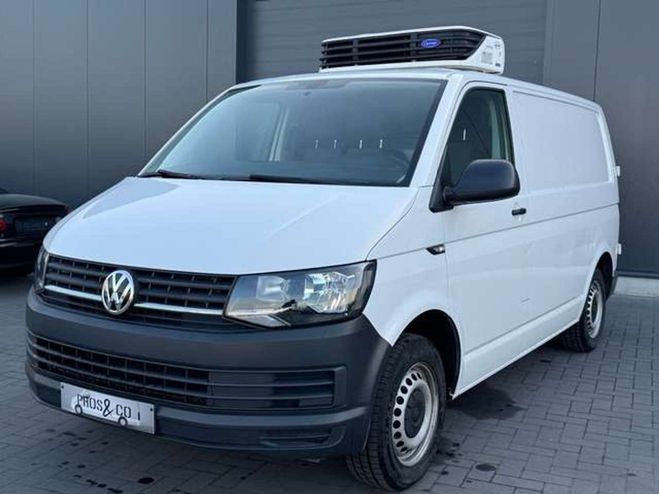 Volkswagen Transporter FRIGO CLIM TVA RECUPERABLE -FAIBLE KILOM Blanc M�tallis� de 
