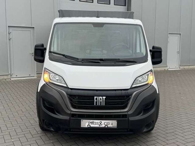 Fiat Ducato 7 PLACES- CAISSE BACHE- TVA RECUPERABLE- Blanc M�tallis� de 