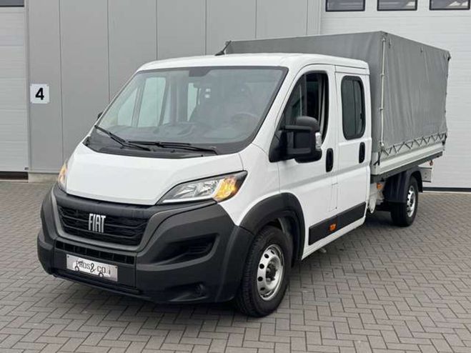 Fiat Ducato 7 PLACES- CAISSE BACHE- TVA RECUPERABLE- Blanc M�tallis� de 