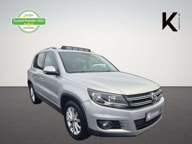 Cliquer pour voir la photo suivante Volkswagen Tiguan 2.0 TDi 4Motion-CARNET--GPS-GARANTIE 12M Gris Métallisé de