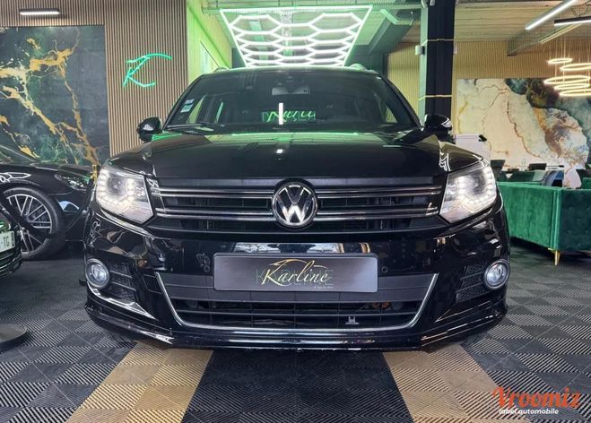 Volkswagen Tiguan Phase 2 2 - TDI 140 cv R-LINE 4MOTION DS Noir de 2014
