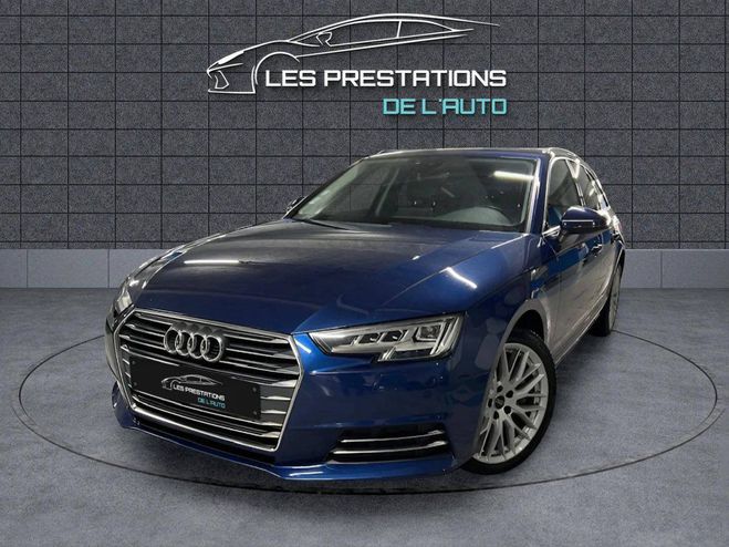 Audi A4 V (B9) 3.0 V6 TDI 218ch Sport S tronic 7 BLEU de 2016