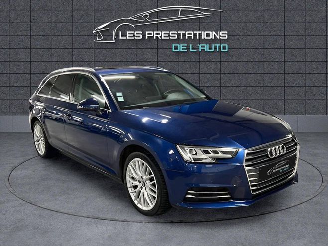 Audi A4 V (B9) 3.0 V6 TDI 218ch Sport S tronic 7 BLEU de 2016