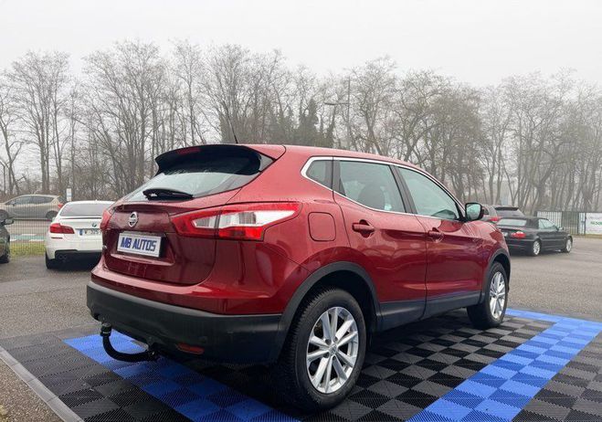 Nissan Qashqai 1.6 Dci 130 BVA Xtronic Tekna GPS Cam�ra Bordeaux de 2016