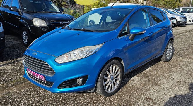 Cliquer pour voir la photo suivante Ford Fiesta VI TITANIUM X 1.0 ECOBOOST 100CH 2013 CU bleu de 2013