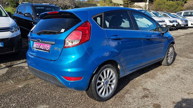 Ford Fiesta VI TITANIUM X 1.0 ECOBOOST 100CH 2013 CU bleu de 2013