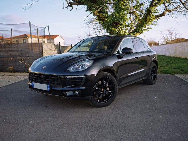 Porsche Macan S diesel 258 ch - TO Pano. - Susp. pneum Noir de 2015