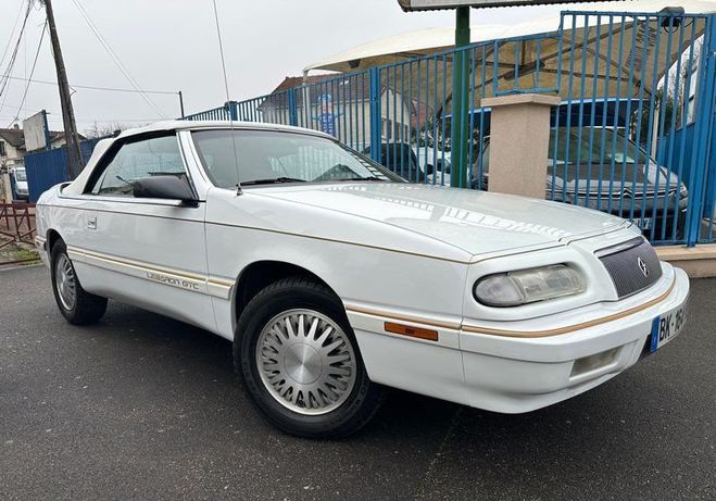 Chrysler Le Baron cabriolet GTC Blanc de 1995