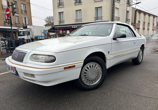 Chrysler Le Baron cabriolet GTC Blanc de 1995