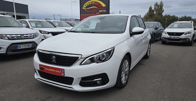 Peugeot 308 130ch SetS EAT8 Style Blanc de 2019