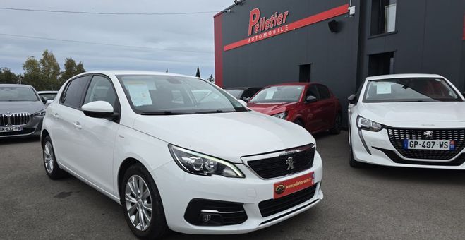 Peugeot 308 130ch SetS EAT8 Style Blanc de 2019