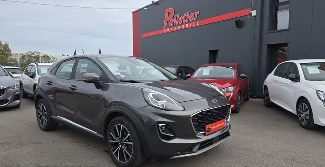 Ford Puma 1.0 EcoBoost 125 ch mHEV SetS BVM6 Titan Gris de 2021