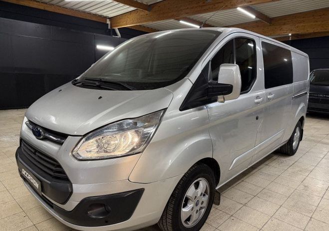 Ford Custom TRANSIT FG 310 L2H1 2.2 TDCI 125CH LIMIT Gris de 2016